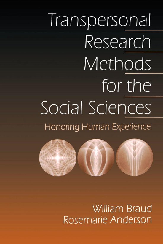 Transpersonal Research Methods for the Social Sciences - cover