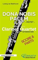 Dona Nobis Pacem - Clarinet Quartet - Parts & Score