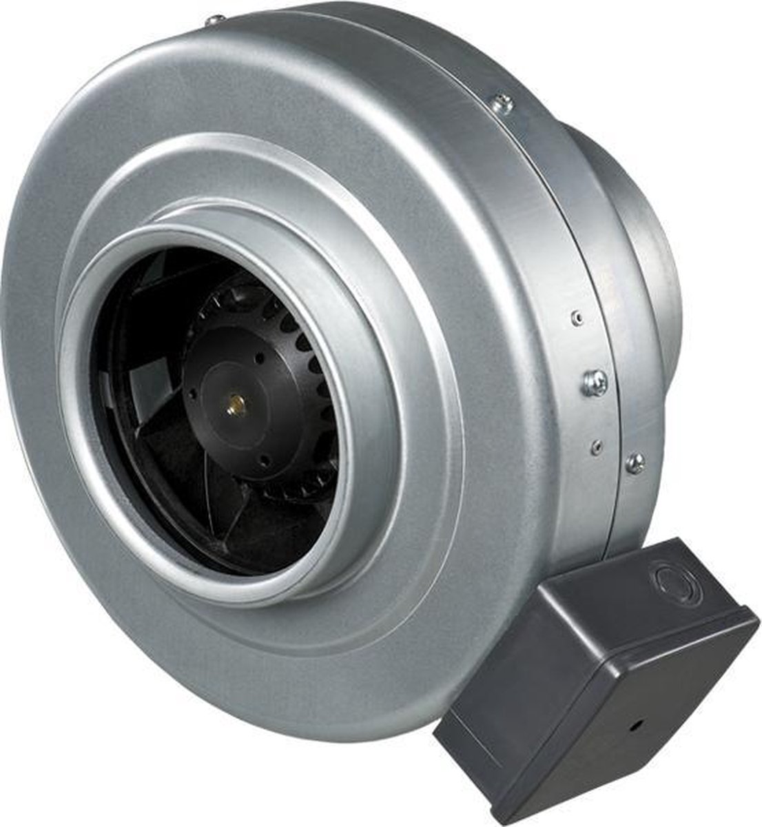 Vents buisventilator 100 mm VKMz – Staal – Inline ventilator 250 m³/h