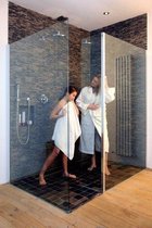 WOON-DISCOUNTER.NL - Tulta 35 x 200 - Chroom - Zijwand vast - - 104035