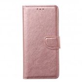 Xssive Hoesje voor Samsung Galaxy A01 Core - Book Case - Rose Goud