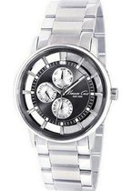 Kenneth Cole KC9115 - Horloge - 44 mm - Zilverkleurig