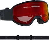 Salomon Four Seven Sneeuwbril - Fit & Comfort -Maximaal Gezichtsveld -Black/Grey/Mid Red