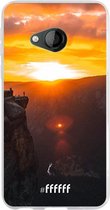 HTC U Play Hoesje Transparant TPU Case - Rock Formation Sunset #ffffff