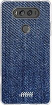 LG V20 Hoesje Transparant TPU Case - Denim #ffffff