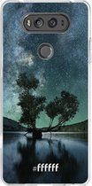 LG V20 Hoesje Transparant TPU Case - Space Tree #ffffff