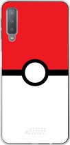 Samsung Galaxy A7 (2018) Hoesje Transparant TPU Case - Pokeball #ffffff