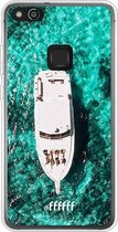 Huawei P10 Lite Hoesje Transparant TPU Case - Yacht Life #ffffff