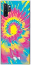 Samsung Galaxy Note 10 Plus Hoesje Transparant TPU Case - Psychedelic Tie Dye #ffffff