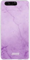 Honor 9 Hoesje Transparant TPU Case - Lilac Marble #ffffff