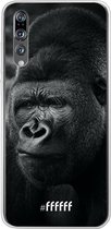 Huawei P20 Pro Hoesje Transparant TPU Case - Gorilla #ffffff