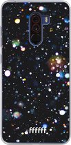 Xiaomi Pocophone F1 Hoesje Transparant TPU Case - Galactic Bokeh #ffffff