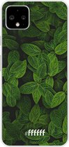 Google Pixel 4 XL Hoesje Transparant TPU Case - Jungle Greens #ffffff