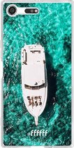 Sony Xperia XZ Premium Hoesje Transparant TPU Case - Yacht Life #ffffff