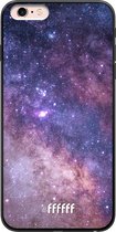 iPhone 6 Plus Hoesje TPU Case - Galaxy Stars #ffffff