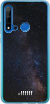 Huawei P20 Lite (2019) Hoesje Transparant TPU Case - Dark Space #ffffff