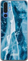 Huawei P30 Pro Hoesje Transparant TPU Case - Cracked Ice #ffffff