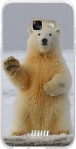 Samsung Galaxy A3 (2017) Hoesje Transparant TPU Case - Polar Bear #ffffff