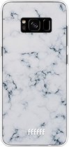 Samsung Galaxy S8 Plus Hoesje Transparant TPU Case - Classic Marble #ffffff