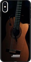 iPhone Xs Max Hoesje TPU Case - Guitar #ffffff