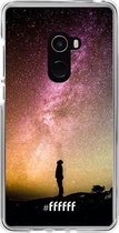 Xiaomi Mi Mix 2 Hoesje Transparant TPU Case - Watching the Stars #ffffff