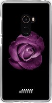 6F hoesje - geschikt voor Xiaomi Mi Mix 2 -  Transparant TPU Case - Purple Rose #ffffff