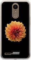 LG K10 (2018) Hoesje Transparant TPU Case - Butterscotch Blossom #ffffff