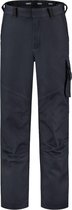 Dassy Stark Canvas werkbroek 200721 - binnenbeenlengte Standaard (81-86 cm) - Nachtblauw/Zwart - 50