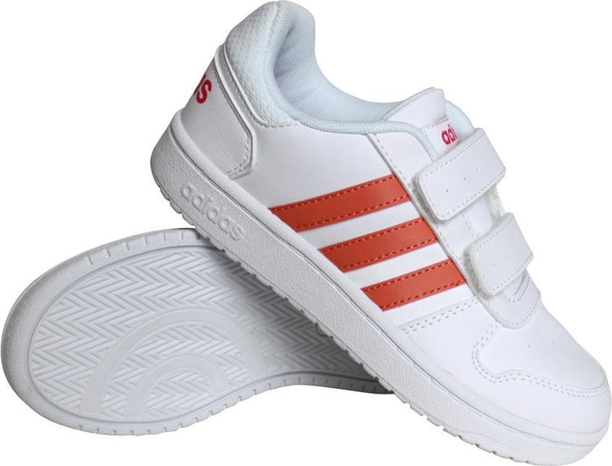 adidas Sneakers - Maat 28 - Meisjes - wit/roze | bol.com