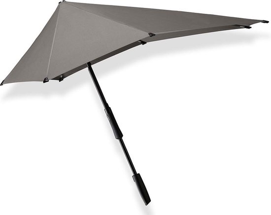 Senz Stormparaplu Opvouwbaar / Paraplu - Large Stick - Grijs | bol.com