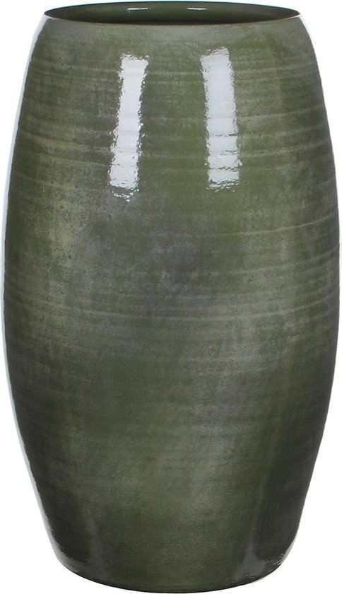 Vase rond Lester Mica Decorations vert dimensions en cm: 50 x 30