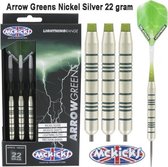 McKicks Arrow Greens Silver 22 gram - Dartpijlen - 22 Gram