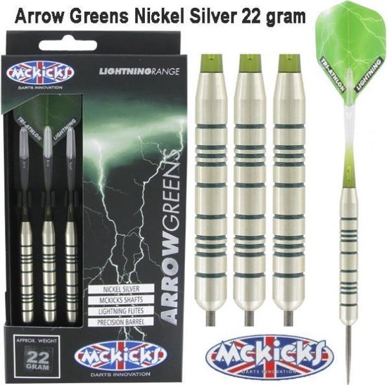 Afbeelding van het spel McKicks Arrow Greens Silver 22 gram - 22 Gram