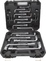 Kraf TWorld Professional-Line KW-19PCS; Dopsleutelset 19PCS