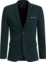 WE Fashion Heren slim fit blazer Dali met stretch