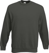 Fruit Of The Loom Unisex Premium 70/30 set-in sweater (Charcoal)