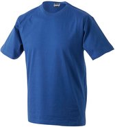 James and Nicholson - Heren Workwear T-Shirt (Blauw)