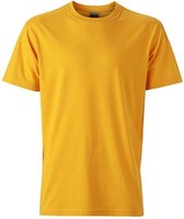 Fusible Systems - Heren James and Nicholson Workwear T-Shirt (Geel)