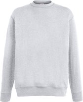 Fruit Of The Loom Heren Lichtgewicht Set-In Sweatshirt (Heather Grijs)