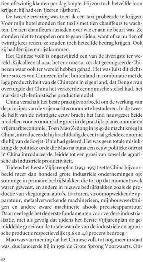 tekst over de economische revolutie in China en de impact van het Vierde Vijfjarenplan