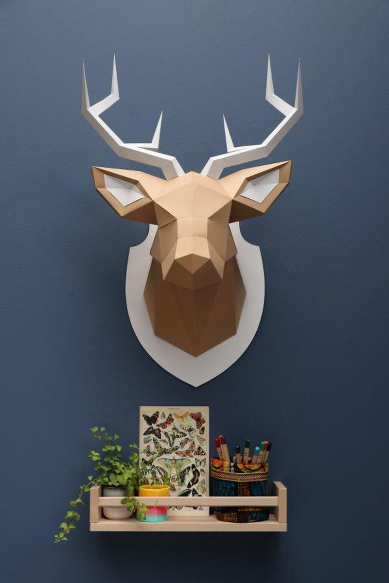 Assembli Hert kit DIY karamel bruin