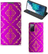 Telefoonhoesje met foto Geschikt voor Samsung Galaxy S20 FE Smart CoverCase Barok Roze