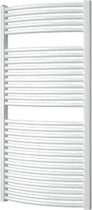Bol.com Plieger Onda Designradiator - Handdoekradiator – 119.6 cm x 58.5 cm - 804 Watt - Wit aanbieding