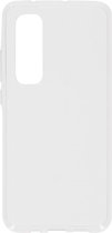 Hoesje Siliconen Geschikt voor Xiaomi Mi Note 10 Lite - Softcase Backcover smartphone - Transparant