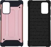 iMoshion Rugged Xtreme Backcover Samsung Galaxy Note 20 hoesje - Rosé Goud