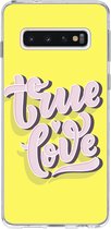 Design Backcover Samsung Galaxy S10 hoesje - True Love