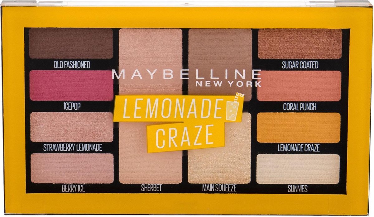 Maybelline Lemon Craze Oogschaduwpallet 01 Lemonade bol