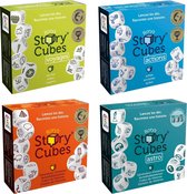 Spellenbundel - Dobbelspel - 4 Stuks - Rory's Story Cubes Actions, Voyages, Astro & Original