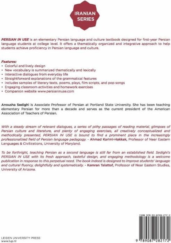 Persian in Use - Elementary language and culture textbook - Iranian ...