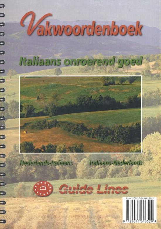 Vakwoordenboek Italiaans onroerend goed